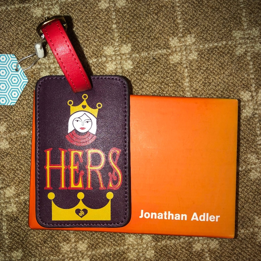 Johnathan Adler Luggage Tag